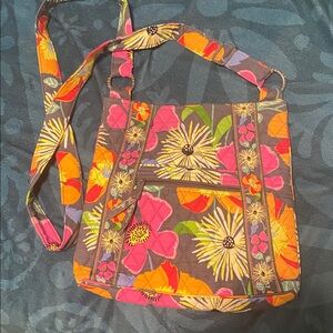 Vera Bradley Hipster Crossbody Jazzy Blooms